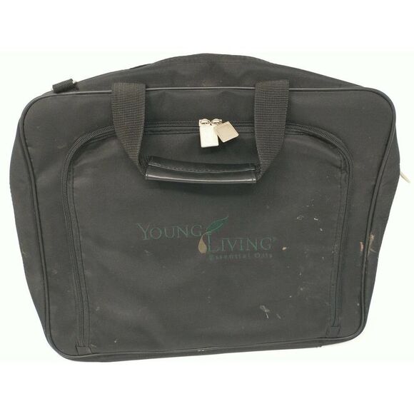 Young Living Essential Oils Laptop Bag with Oil Carrier Pocket No Shoulder Strap - Picture 1 of 6